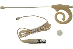 Detachable Cable Snail Earset Headset Microphone for Shure PGX BLX SVX ULX SLX UR4D TA4F Mini BodyPack Transmitter Hanging Mi