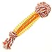 MR.PLAY Dog Chew Toy Puppy Teeth Cleaning Knotted Dog Rope Toy Best for Aggressive Chewers Puppies Tug Toy for Small Medium Breeds
