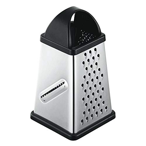 Stainless Steel FourSided Cheese Grater Perfect for Parmesan Cheese