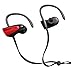 Chamfind Bluetooth Headphones, Wireless Earbuds Bluetooth V4.2 Stereo Earphones, IPX5 Waterproof Sports Neckband Headset, With Mic Bass Noise Reducing for Gym Running(Red) - Fozento