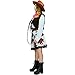 flatwhite Adult Women Cowgirl Costumes,Coffee,white,red,One Size