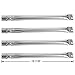 YIHAM Gas Grill Burner Replacement Parts for Charmglow 810-7400-S, 810-7420-S, 810-7440-S, 810-7600-S, Brinkmann Pro Series, Uniflame Barbecue Grills, 15 7/8 inch, Stainless Steel, Set of 4, KB846