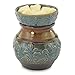 CANDLE WARMERS ETC. Illumination Fragrance Warmer- Light-Up Warmer for Warming Scented Candle Wax Melts and Tarts or Essential Oils to Freshen Room, Fleur De Lis