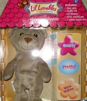 Lil Luvables Skins, Bear, Light Brown Tan