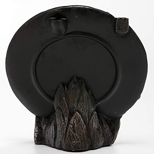 Zayton Incense Burner Waterfall Backflow Incense Burner The Great Wall Incense Holder for Home Decoration Meditation Relaxtion