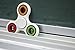 Victory Spinner Original EDC Fidget Toy Ceramic Bearing Premium Fidget Spinner Anti Anxiety ADD Focus ADHD Focusing Best Stress Reducer (White RGO)
