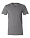 Bella Canvas Men's Jersey S/S V-Neck Tee Deep Heather