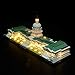 BRIKSMAX Led Lighting Kit for Architecture United States Capitol-Compatible with Lego 21030 Building Blocks Model- Not Include The Lego Set