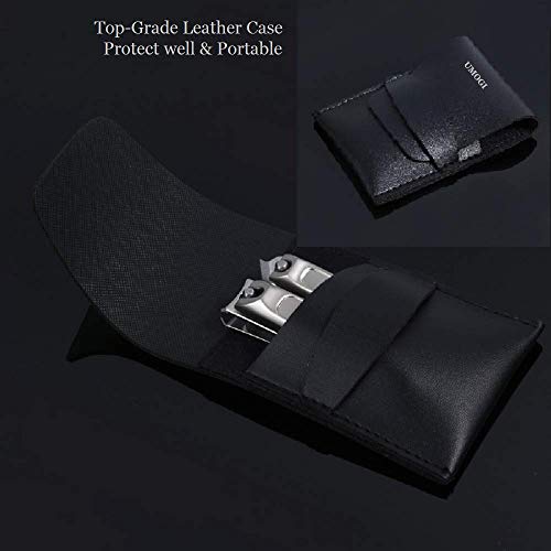 New Style Senior Nail Clippers Set 2-pack, Professional Grade Stainless Steel Manicure Cuticle Tools - Portable Travel Case, Fingernail Toenail Clipper for Men Women,Pedicure Cutter,Beauty Makeup Kit - Thumbnail 2