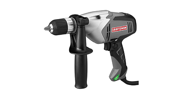 Amazon.com: Craftsman 1/2-inch velocidad variable Taladro 5,5 Amp 10115 :  Herramientas y Mejoras del Hogar