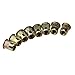 URBEST® 50Pcs Steel Rivet Nut Rivnut Insert Nutsert 3/8-16