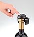 Doinshop Bottle Password Code Lock, Combination Lock for Wine & Liquor Bottle, Wine Whiskey Bottle Top Stopper (Black)