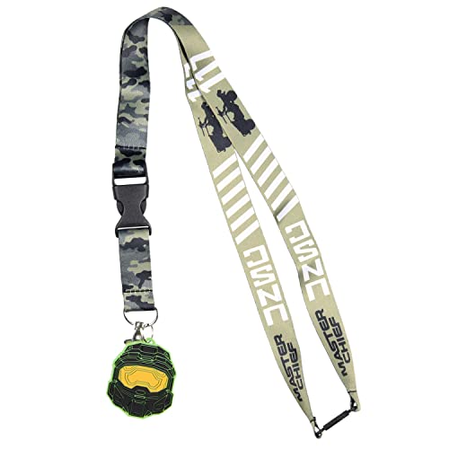 Bioworld HALO Video Game Lanyard Keychain