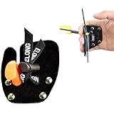 EOUS Archery Finger Tab Finger Protector Guards Shooting Tabs for Recurve Bow Right Handed