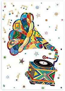 arguval 39708 Postcard Design Gramophone