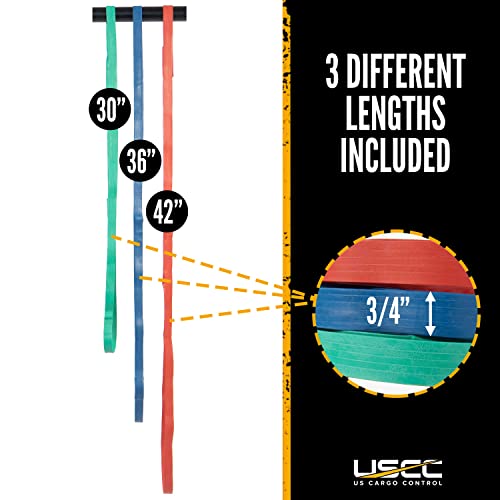 US Cargo Control Large Rubber Moving Bands Variety Pack of Moving