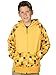 JINX Minecraft Big Boys' Ocelot Premium Zip-Up Hoodie (Yellow, Medium)