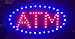 E Onsale ATM LED Neon Light Open Sign With Animation On/off and Power On/Off two Switchs for Business ATM L86