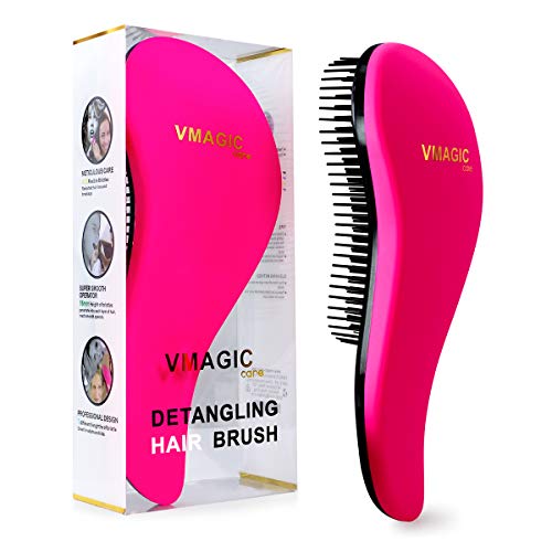 VMAGIC Detangling Brush glide the Detangler Brush through Tangled