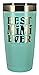 MIMI GIFT – Engraved BEST MIMI EVER Stainless Steel Tumbler 20 oz Premium Silicone Sleeve Vacuum Insulated Travel Coffee Mug Hot Cold Drinks Mother’s Day Christmas Birthday (Teal/Black)