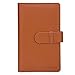Sunmns Wallet PU Leather Photo Album Compatible with Instax Mini Instant Film (Brown)