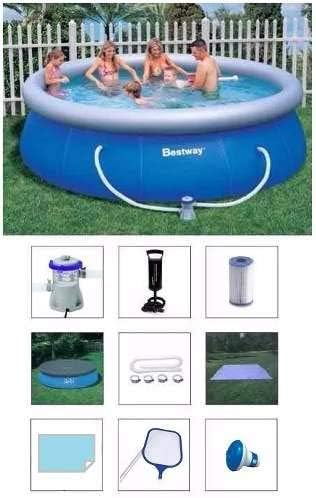 piscina bestway 6665 litros bomba