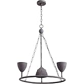 Cyan Design 10971 Mina Chandelier, 4-Light 240 Total Watts, Noir