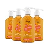 Mountain Falls Oil-Free Deep Cleaning Acne Wash, Salicylic Acid Acne Treatment, Compare to Neutrogena, 6 Fluid Ounce (Pack of 4)