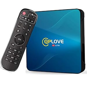 TV Box Android 10.0 4GB RAM 64GB ROM RK3318 Quad-Core 64bit Cortex-A53 Ondersteuning 2.4/5.0GHz Dual Band Wifi BT4.0 3D…