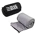 Osage River Microfiber Fleece Zippered Sleeping Bag Liner with Carry Storage Bag