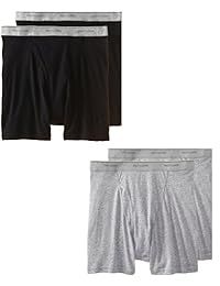 Fruit of the Loom - Calzoncillos tipo bóxer para hombre (4 unidades)