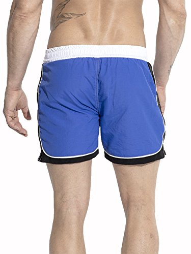 image for Neleus Mens Dry Fit Beach Shorts Swimming Trunks With Pockets, 712  Bl