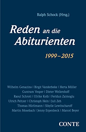Reden an die Abiturienten (1999-2015) (German Edition)
