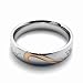 U2U® Jewelry Stainless Steel 0109 Engraved Couples Engagement 