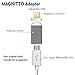 MAGNITTO Reversible Super Magnetic Micro USB Adapter for Android Charging and Data Transfer Fully Compatible with Regular Micro-USB Cables Universal for Samsung Galaxy S3 S4 S6 S7 LG V10 G3 G4 HTC