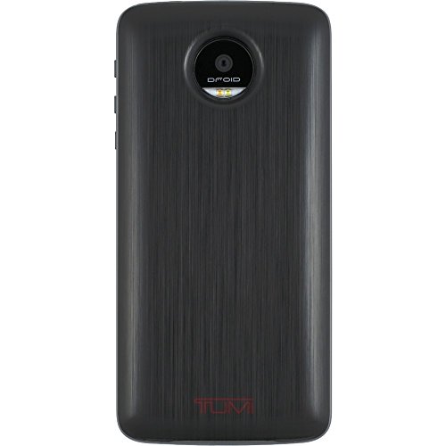 TUMI Battery Case for Motorolo Z Droid, Motorola Z Force Droid, Motorola Z Play Droid - Metallic Black