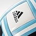 adidas Performance Messi Soccer Ball, White/Energy Blue/Black/Light Grey, Size 4
