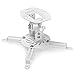 Mount Factory Universal Low Profile Ceiling Projector Mount - White primary