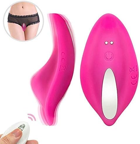 Underwear Wireless Remote Vib˘ra˘ńt˘or Invisible 9 Speed Vib˘ra˘ńt˘ing Panties Másˋtῦˋˋrbátor Š΄tí΄m΄΄ῦlator Síx Toys for Woman - Pink