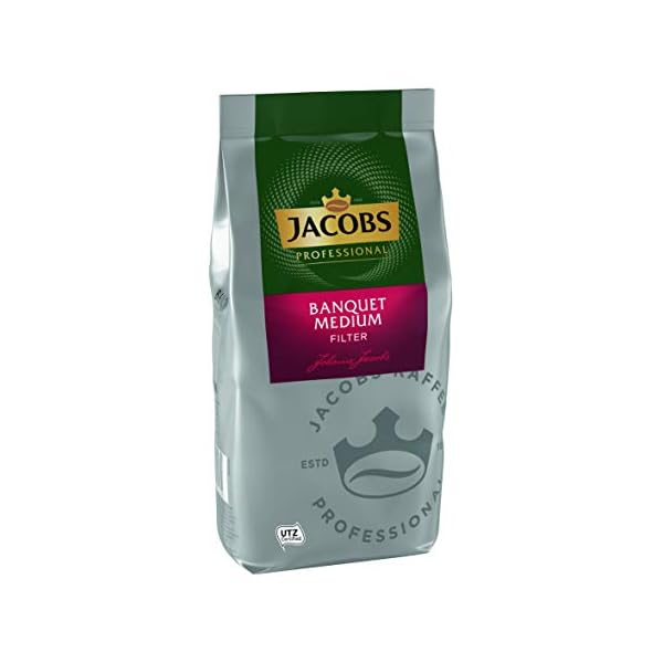 Jacobs Professional Banquet Medium Filterkaffee, Gemahlener Kaffee 1kg, mild, Intensität 3/5 – Bild 4