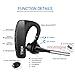 TTMOW Bluetooth Headsets V4.2 Hands Free Wireless Earpiece with Dual Mic Active Noise Cancelling Single Ear Bluetooth Cell Phones Earphone for Driving/Business/Office(Compatible for iOS Android)