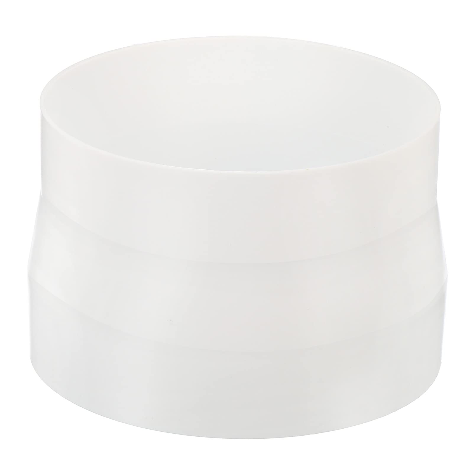 PATIKIL 7" to 6" Duct Reducer, ABS Ducting Airflow Tube Increaser Adapter Pipe Fitting for HVAC Heating Cooling Air Ventilation Systems