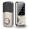 Smart Lock,SMONET Keyless Entry Door Lock,Remote Lock/Unlock for Home Security,Easy Install,Voice Control,Touchscreen…