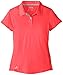 adidas Golf Girls Climalite Essentials Short Sleeve Heathered Polo Shirt