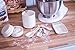 White Mason Jars Ceramic Sponge Holder for Kitchen Sink Organizer - Mason Jar Decor Farmhouse - Sink Caddy Sponge Holder with Non Scratch Scrubber - Home & Kitchen Decor for Soap Dish Scrubber Holder