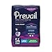 Prevail Protective Underwear for Women, Maximum Absorbency, Large, 54 Count