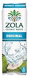 Zola Coconut Water, 17.5 Ounce (Pack of 12)