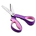 Goodes Pinking Shears, Handled Professional Stainless Steel Dressmaking Sewing Scissors for Thin Fabrics Linings Leather Paper and Craft (Serrated)