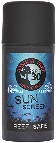 Joshua Tree SPF 30 Reef Safe Organic Sun Screen Lotion with Clear Zinc and Aloe