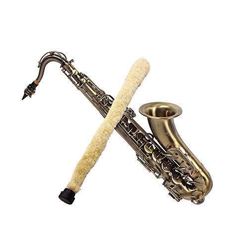 Muicatte Cotton Cleaning Brush Cleaner Pad Saver for Alto Tenor Treble Sax Saxophone - Thumbnail 3